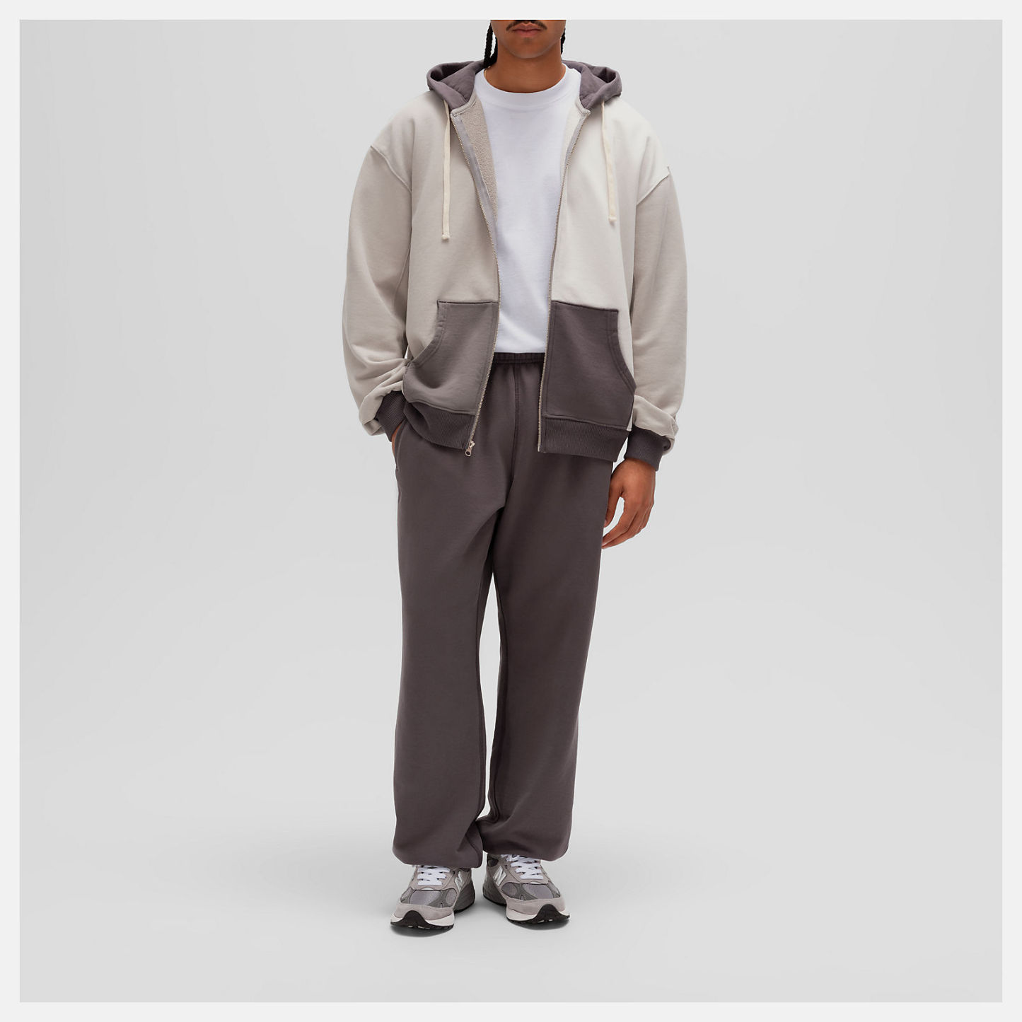 New Balance x BEAMS Made in U.S.A. Washed Hoodie