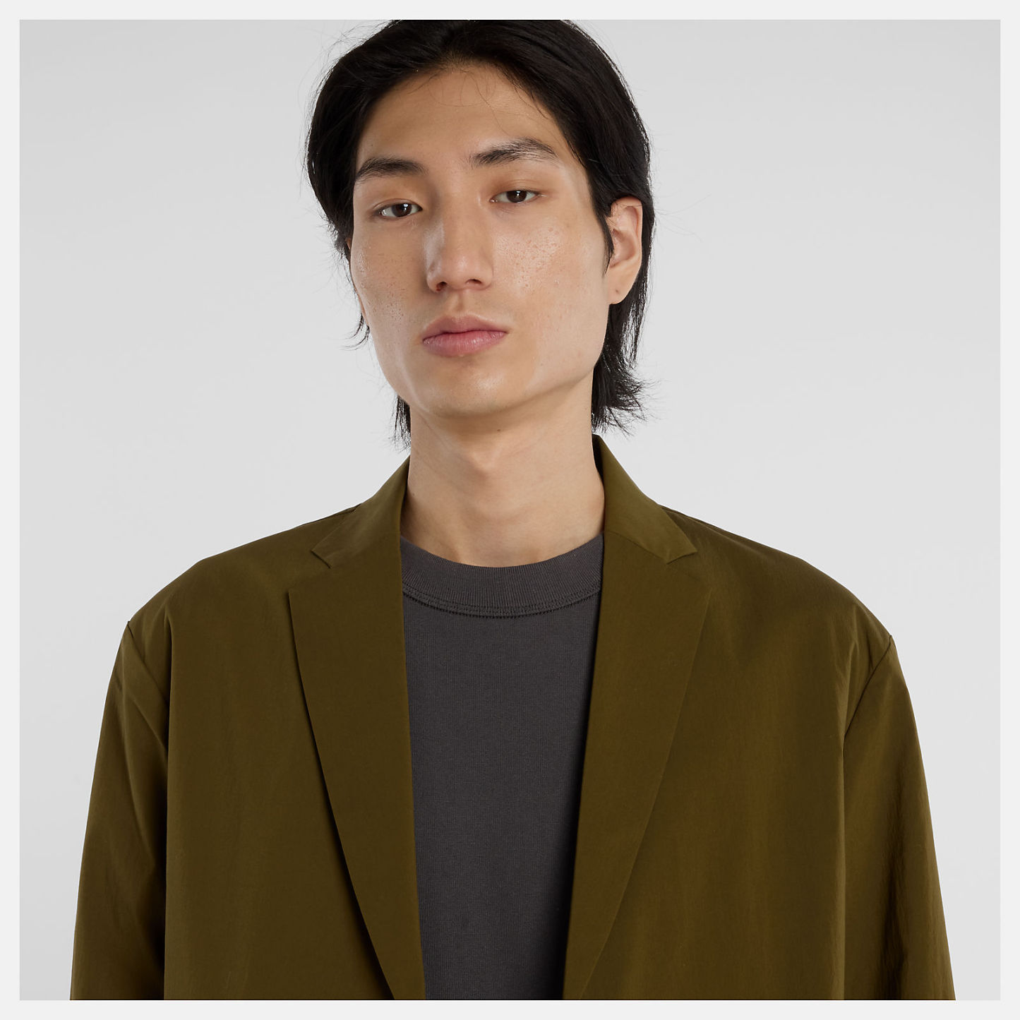 NB GREY シングルジャケット