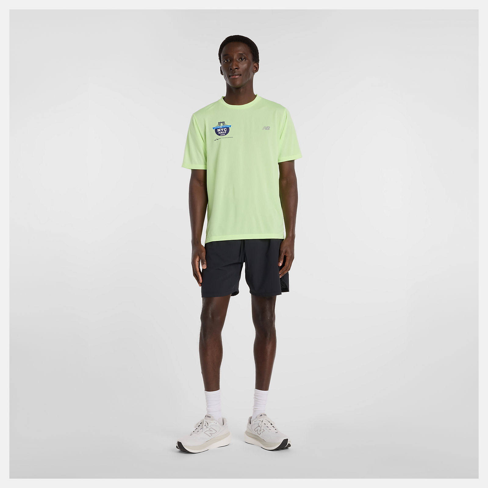 United Airlines NYC HalfハーフメンズアスレチックスTシャツ