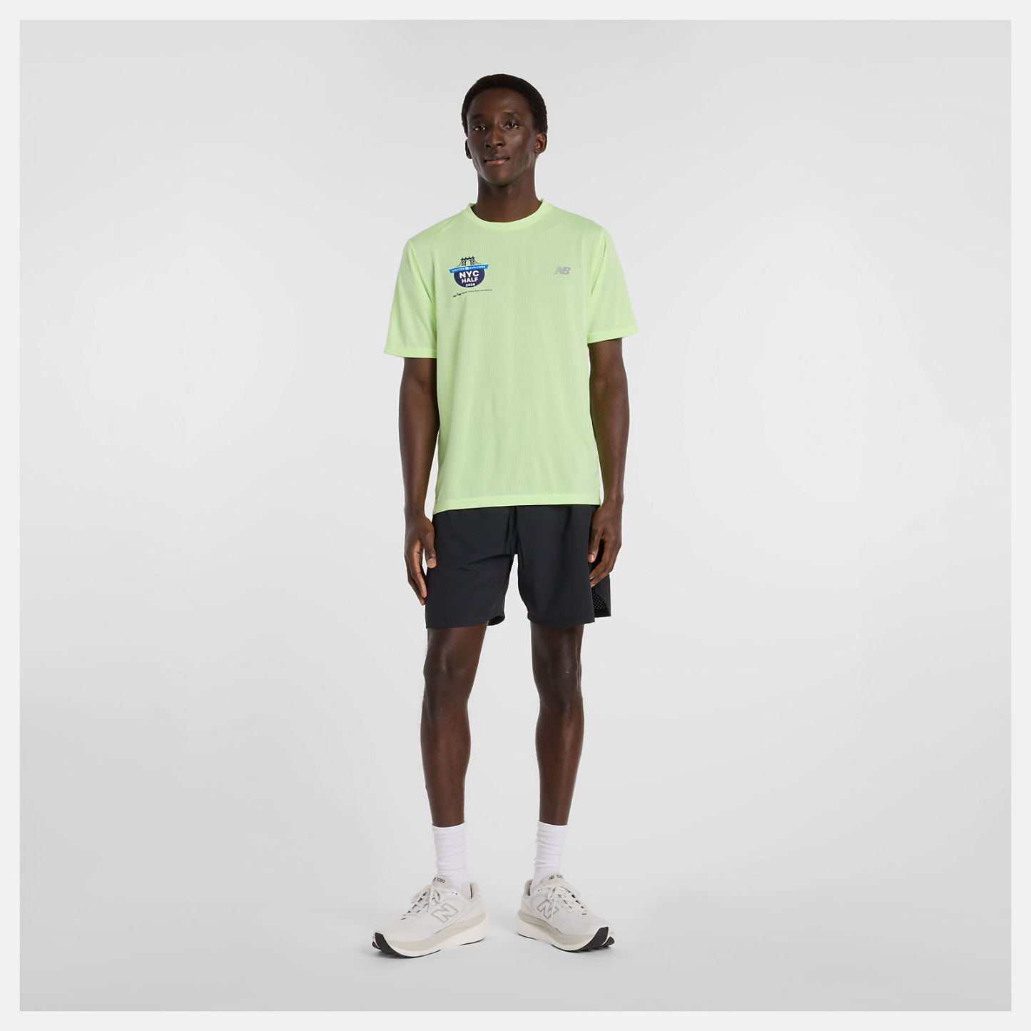 United Airlines NYC HalfハーフメンズアスレチックスTシャツ