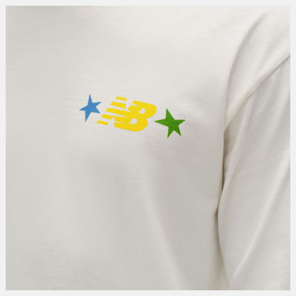 Made in USA グラフィック長袖Tシャツ