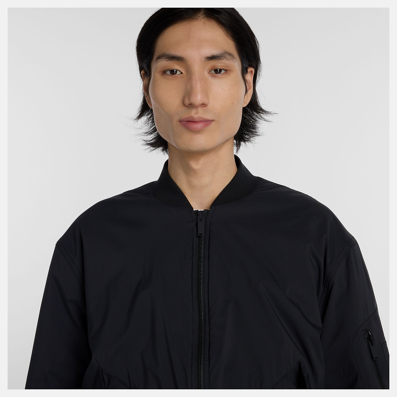 NB GREY ボンバージャケット