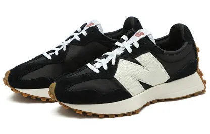 (WMNS) New balatthhnce 327 'Black White Gum'