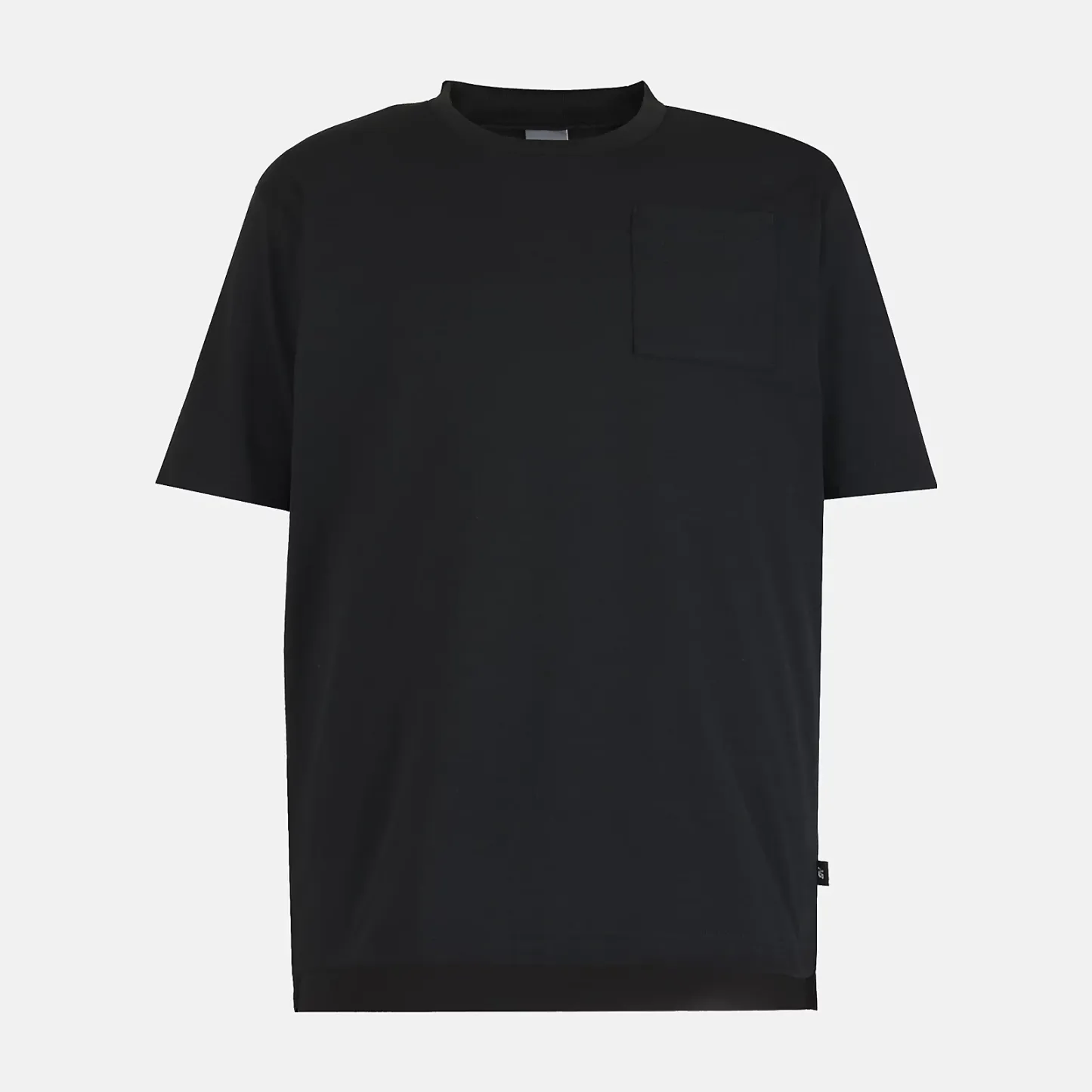 Black Out コットンライク 胸PK ショートスリーブシャツ
