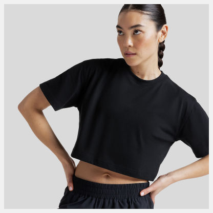 Klutch X NBクロップドバーサタイルTシャツ