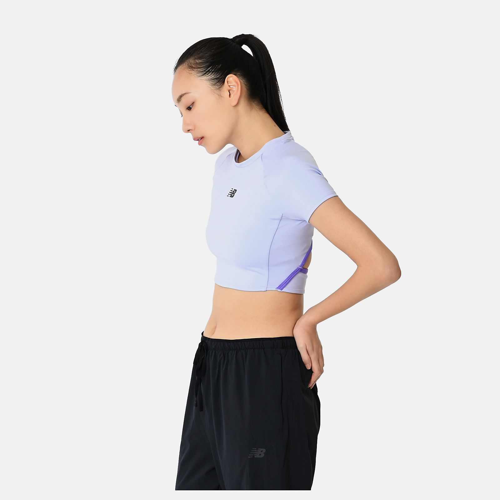 ファストデイズフィットクロップTシャツ