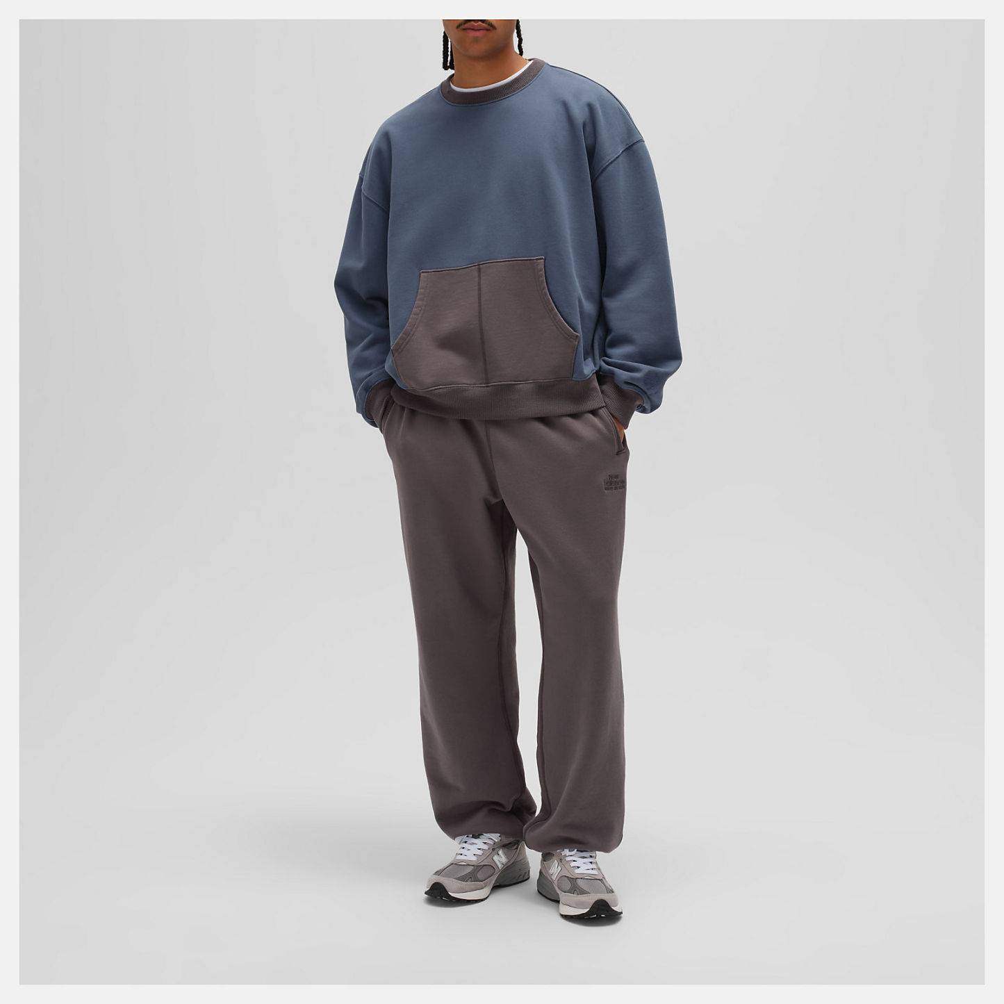 New Balance x BEAMS Made in U.S.A. Washed Crew