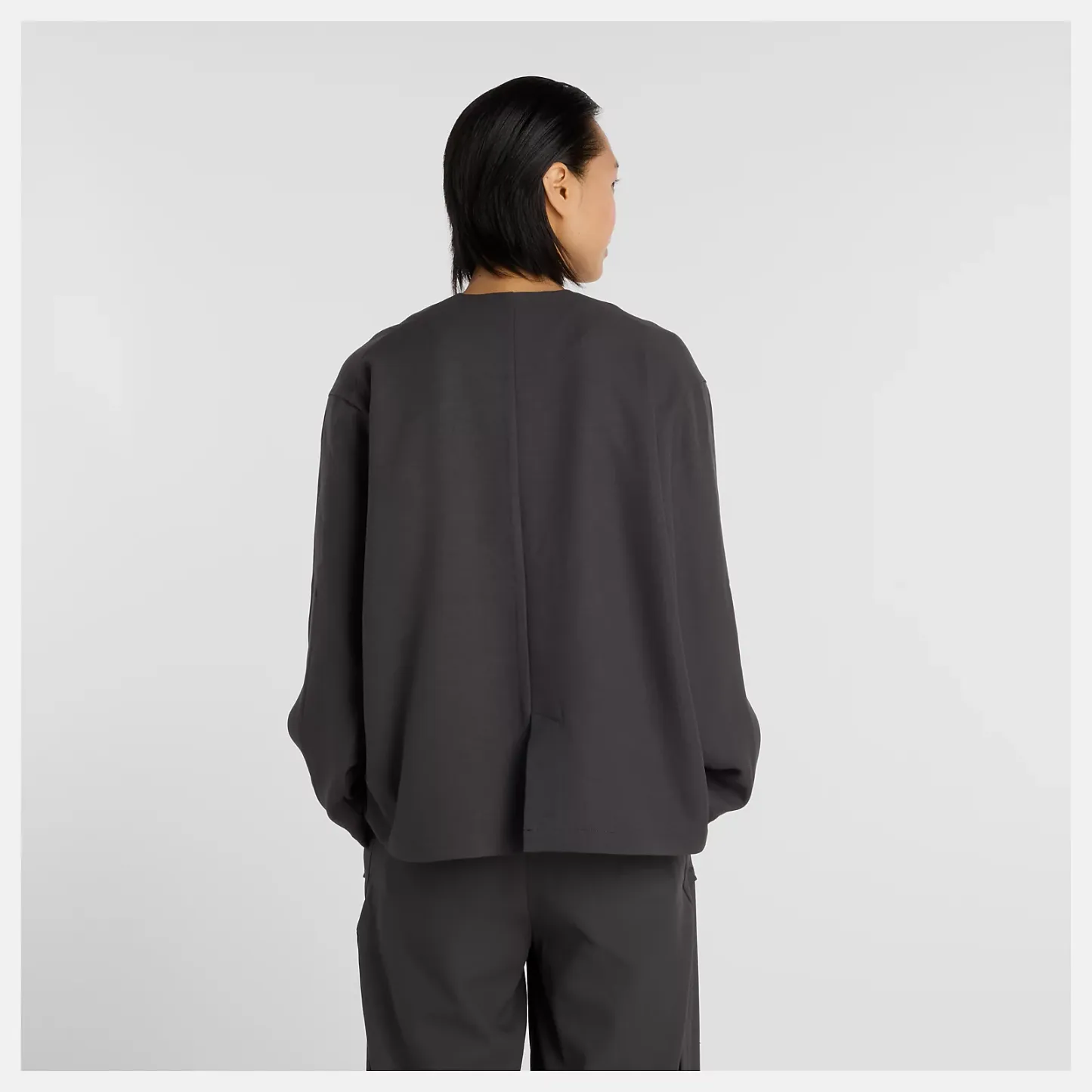 NB GREY ノーカラージャケット