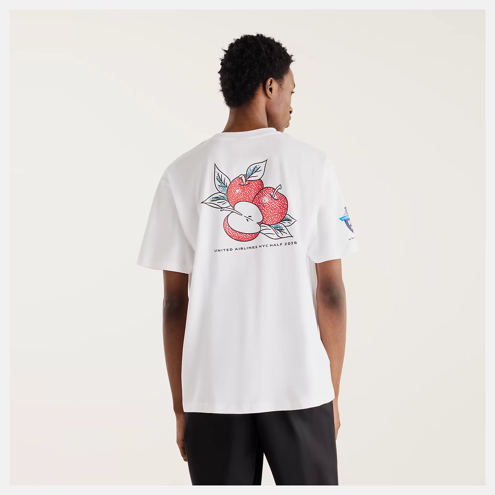 United Airlines NYC HalfハーフメンズグラフィックTシャツ3