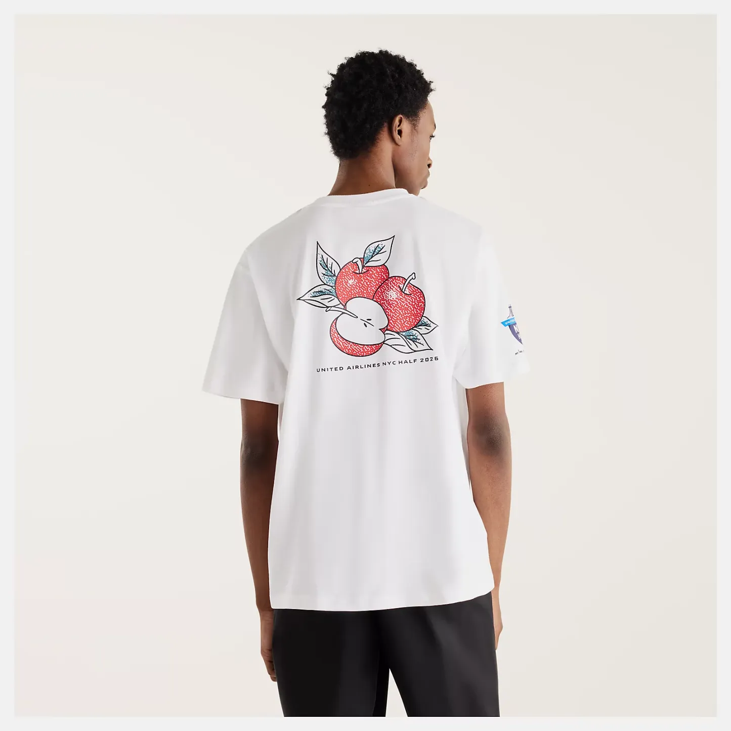 United Airlines NYC HalfハーフメンズグラフィックTシャツ3