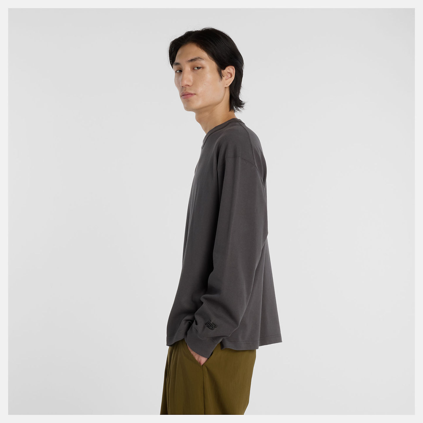 NB GREY プレミアム長袖
