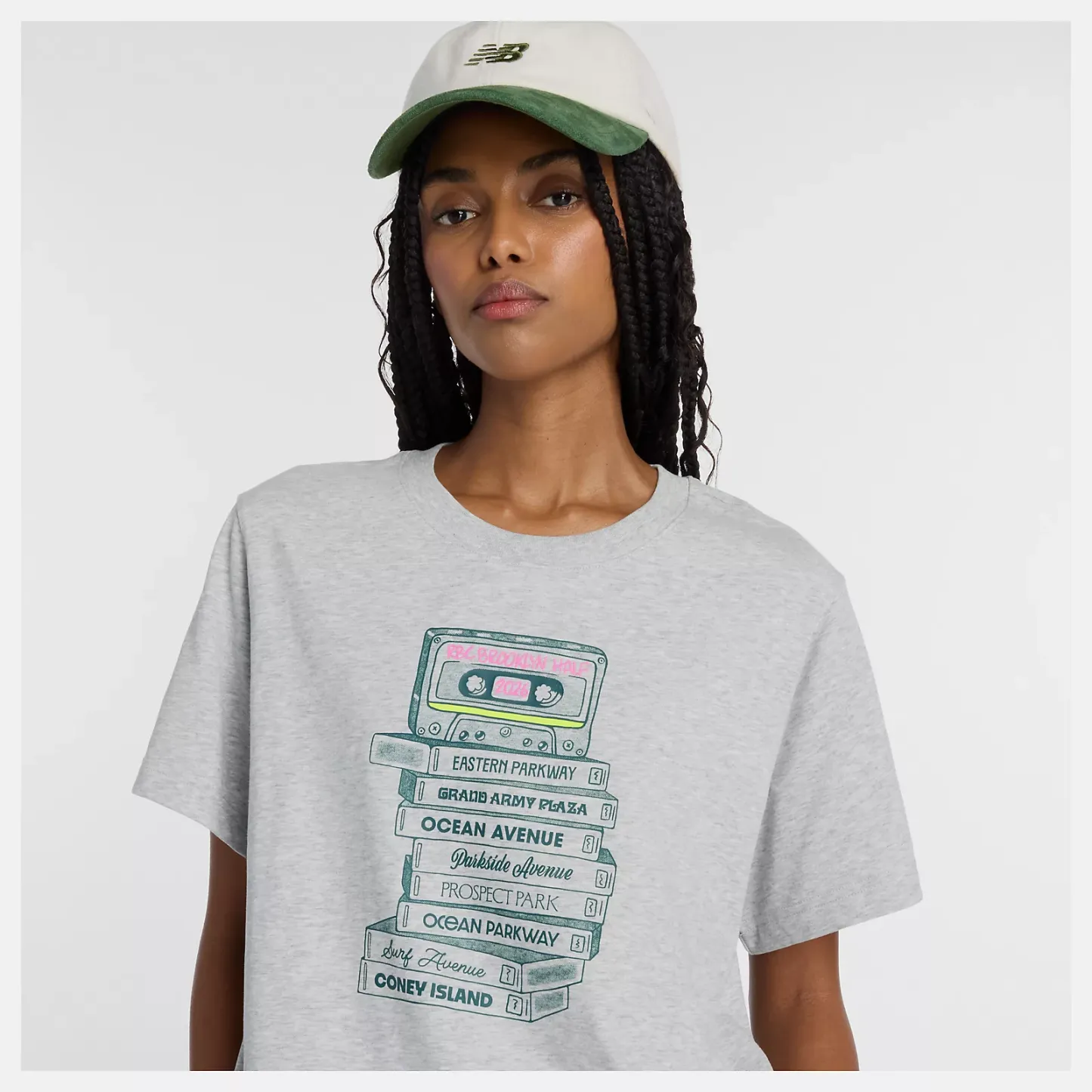 RBC Brooklyn HalfウィメンズグラフィックTシャツ1