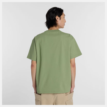 NB GREY ポケットTシャツ