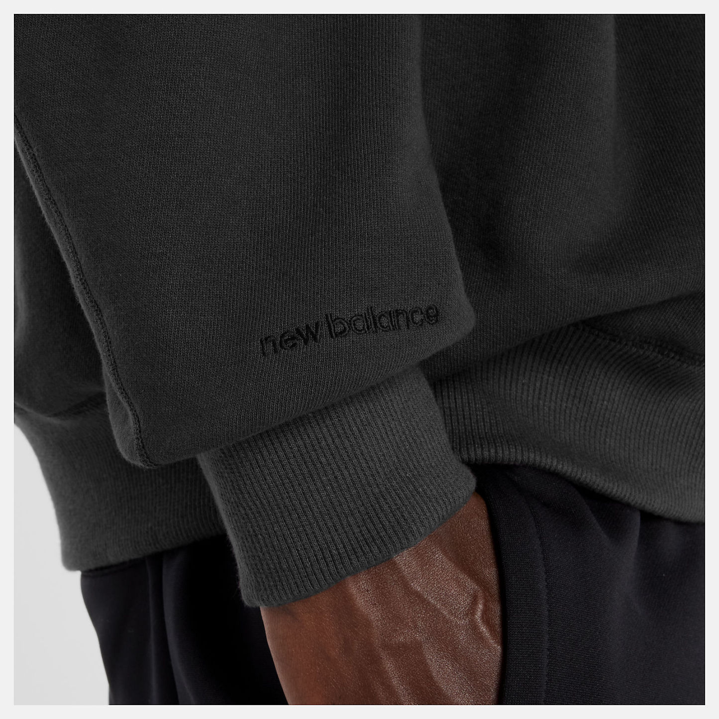 NB GREY オーバーサイズクルーネック