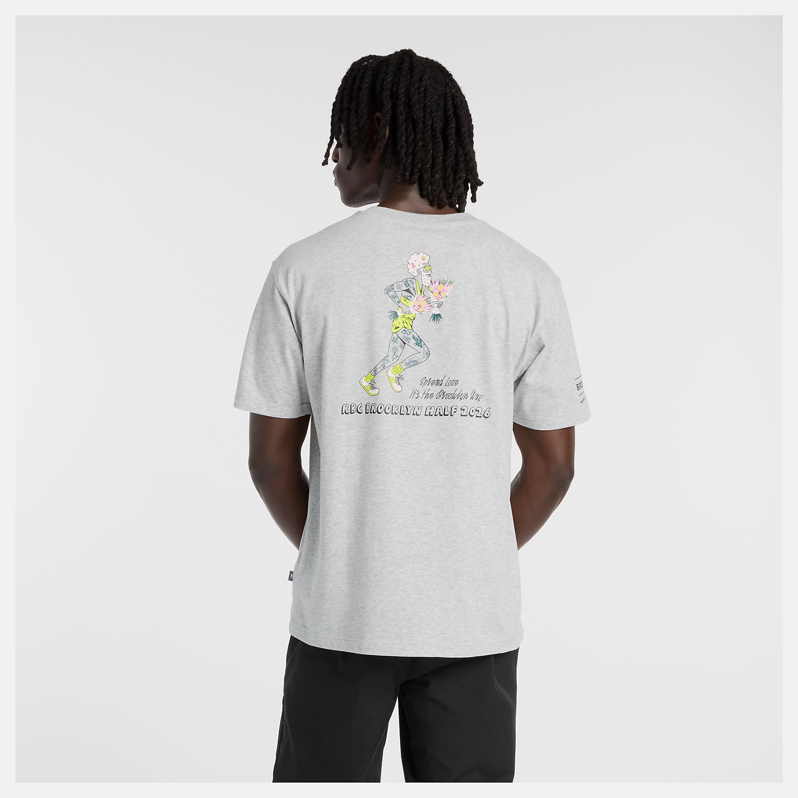 RBC Brooklyn HalfメンズグラフィックTシャツ1