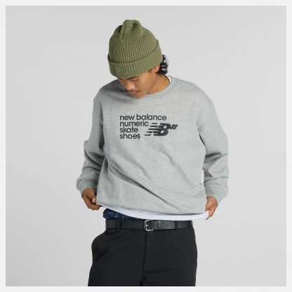 Numeric フレンチテリースウェットクルー
