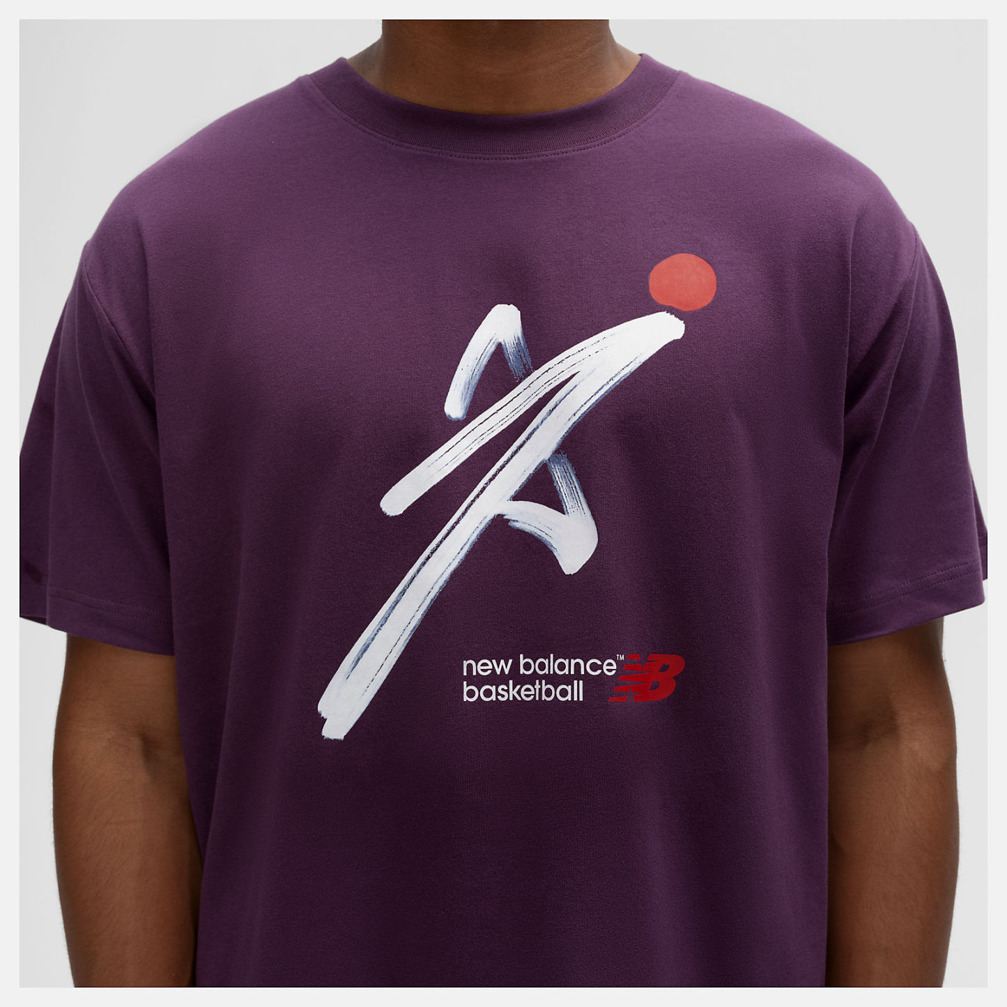 バスケットボールペイントTシャツ