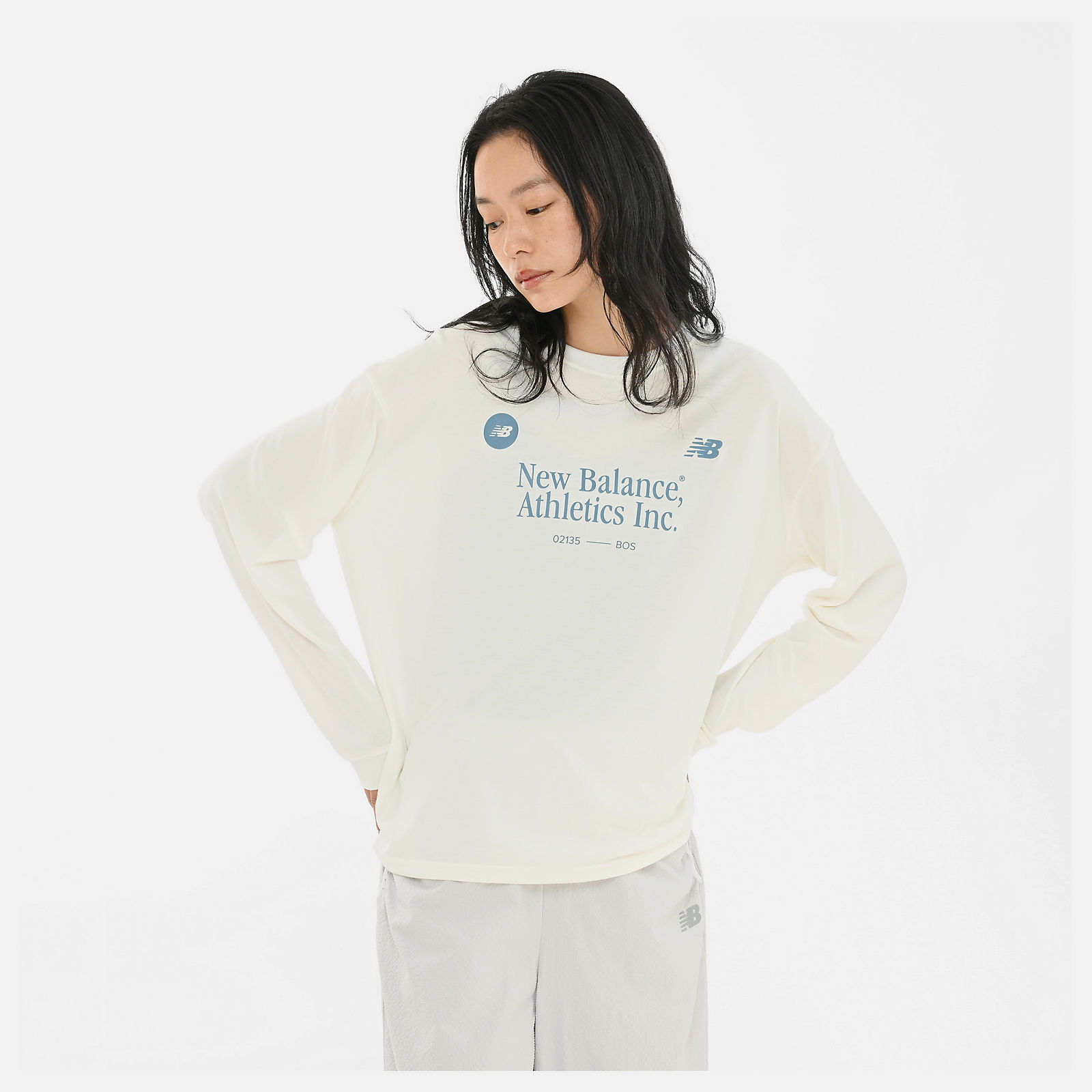 グラフィックロングTシャツ