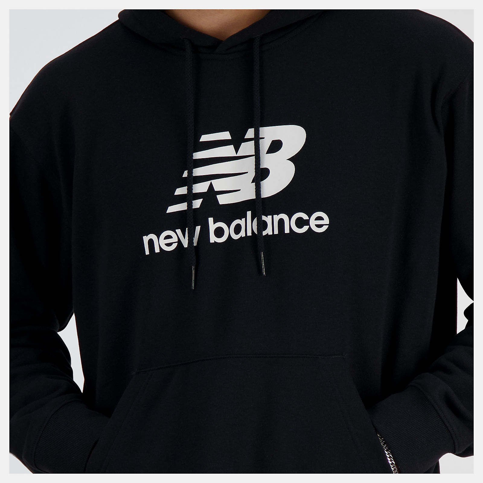 Sport Essentials Stacked Logo スウェットフーディ