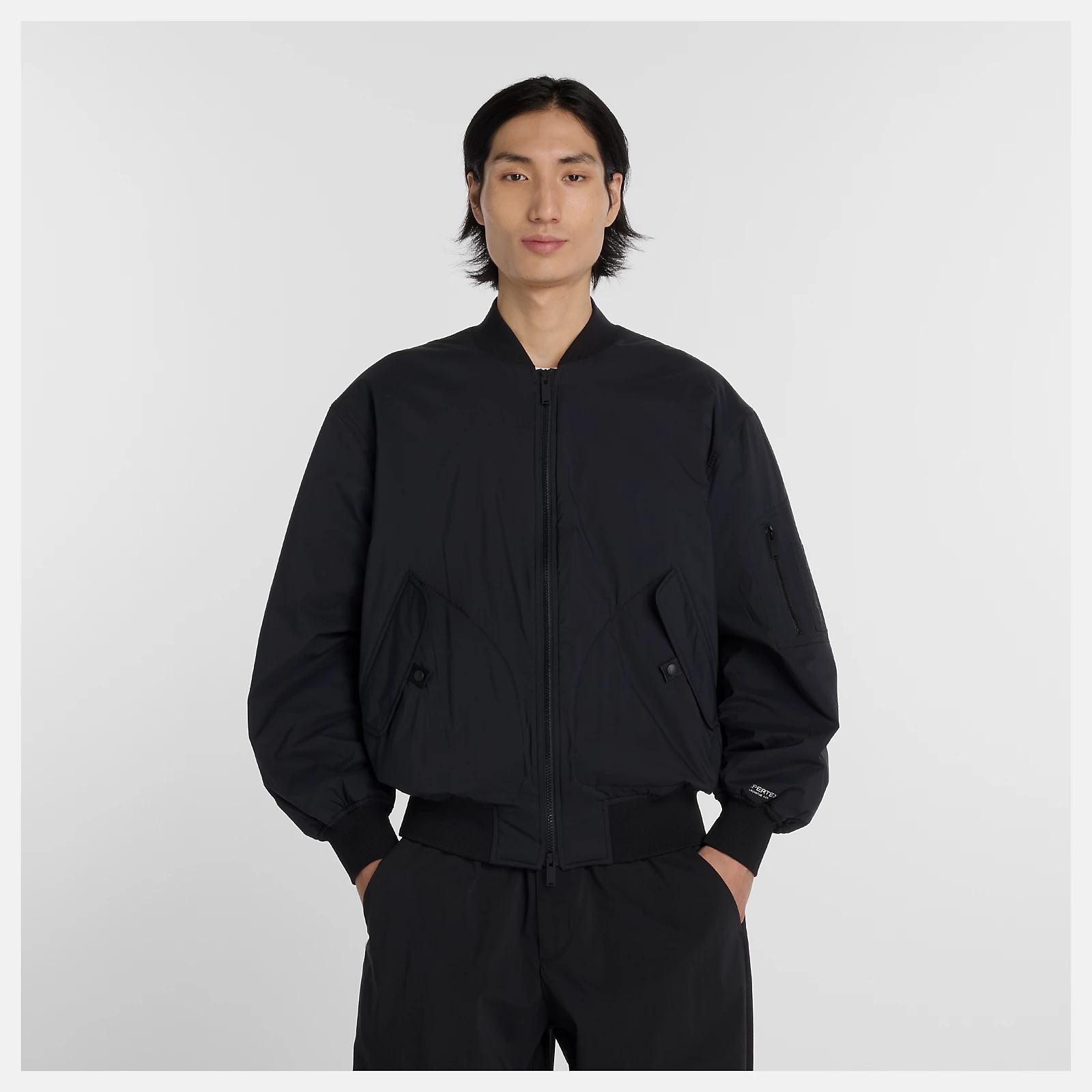 NB GREY ボンバージャケット