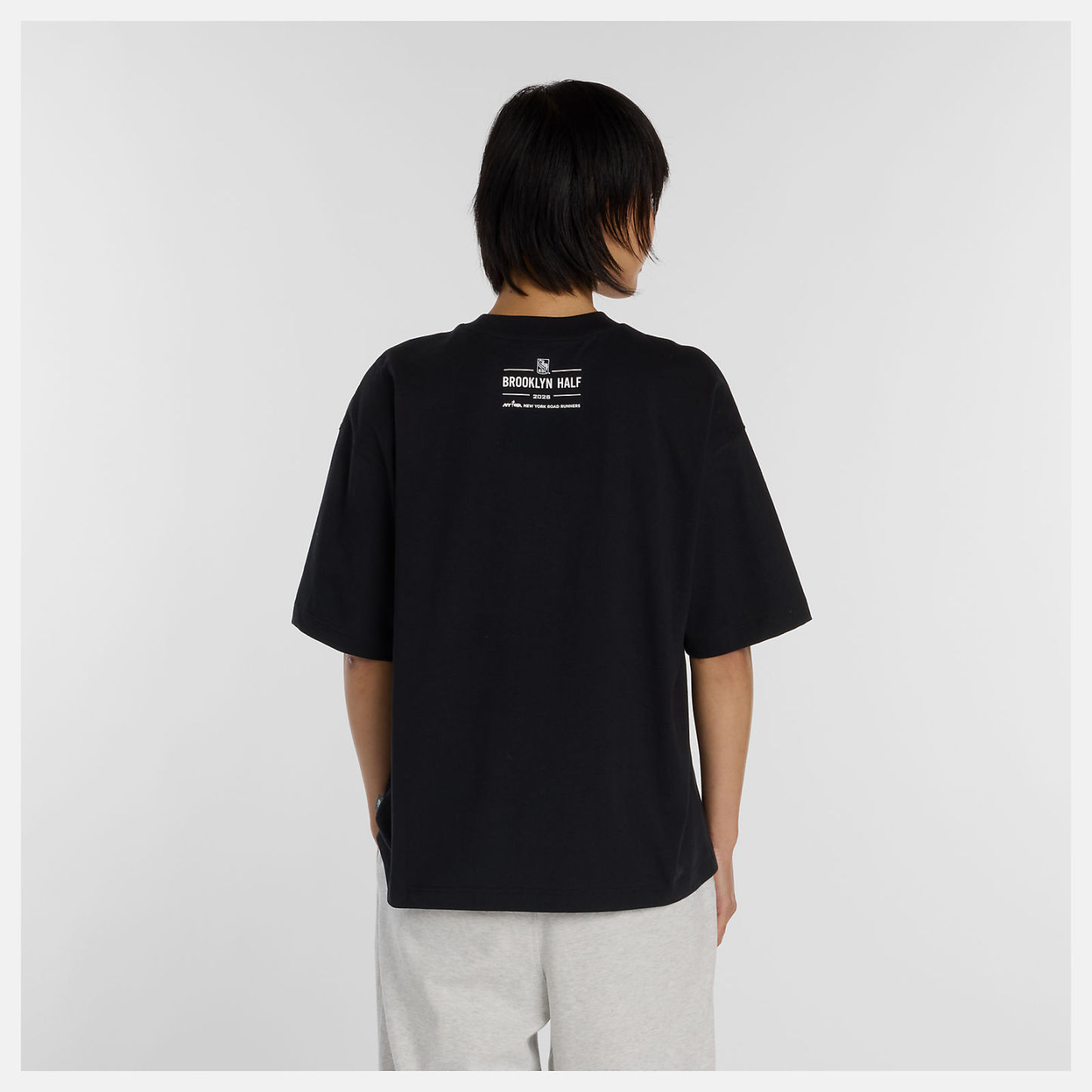 RBC Brooklyn HalfグラフィックオーバーサイズTシャツ