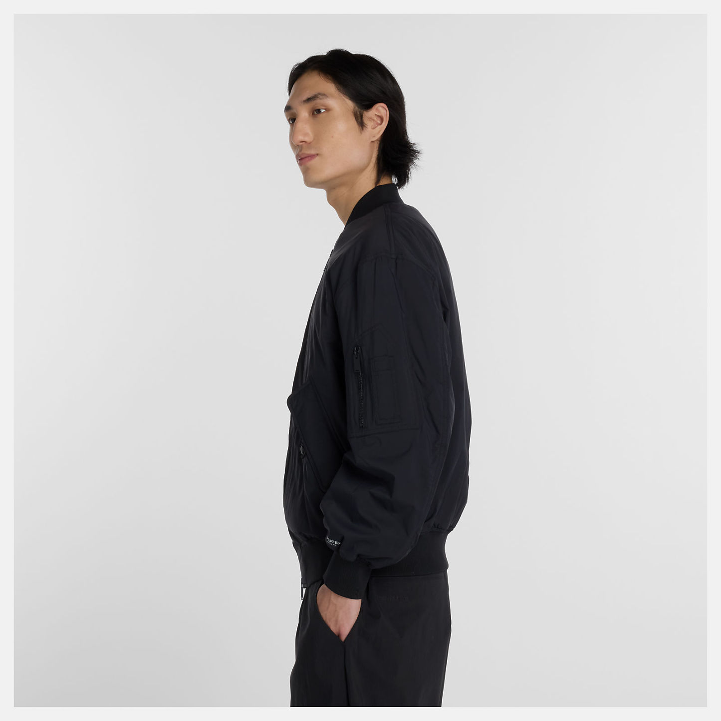 NB GREY ボンバージャケット