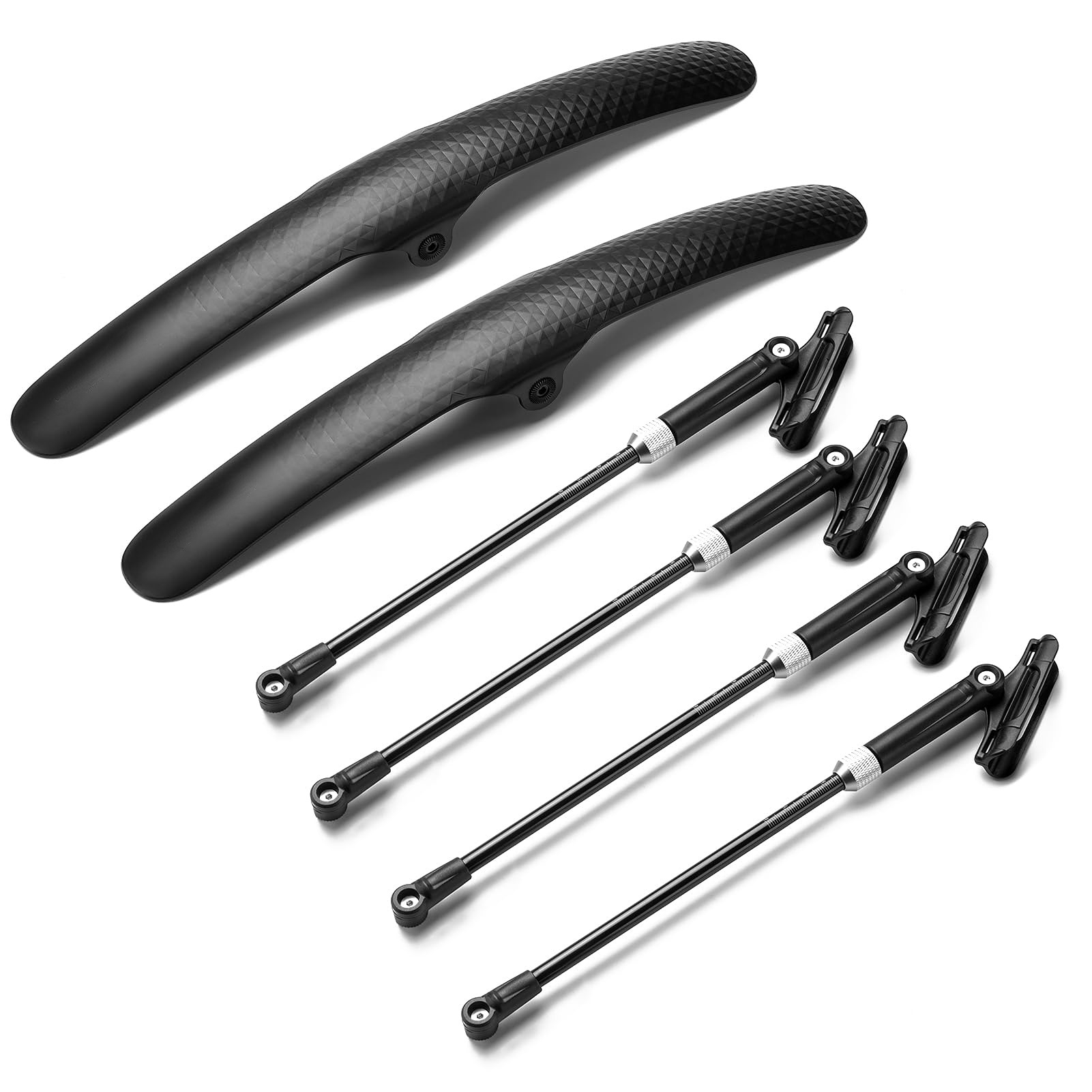 Uouoao Adjustable Bike Fenders Set for Road Bikes Easy Install