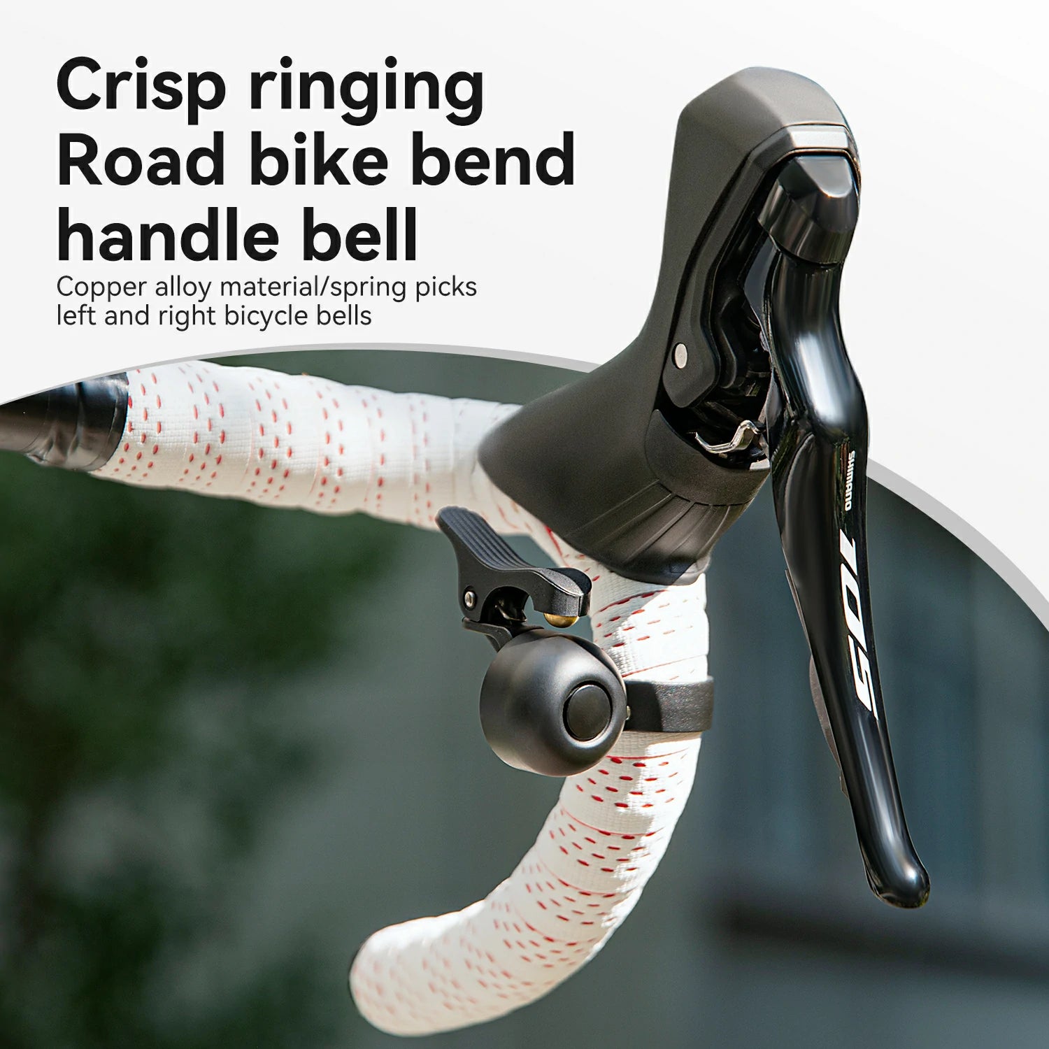 Uauoao Bike Bell for Road Bike with Loud Sound