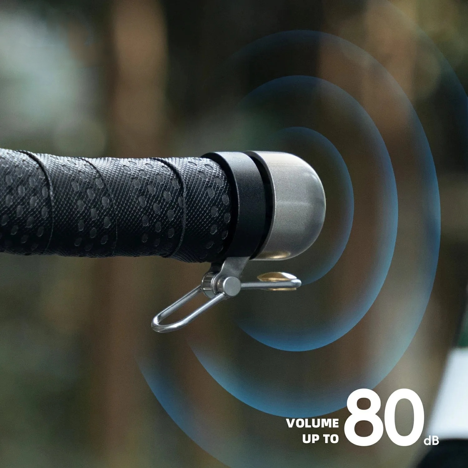 Uauoao Handlebar Plug-Type Road Bike Bell