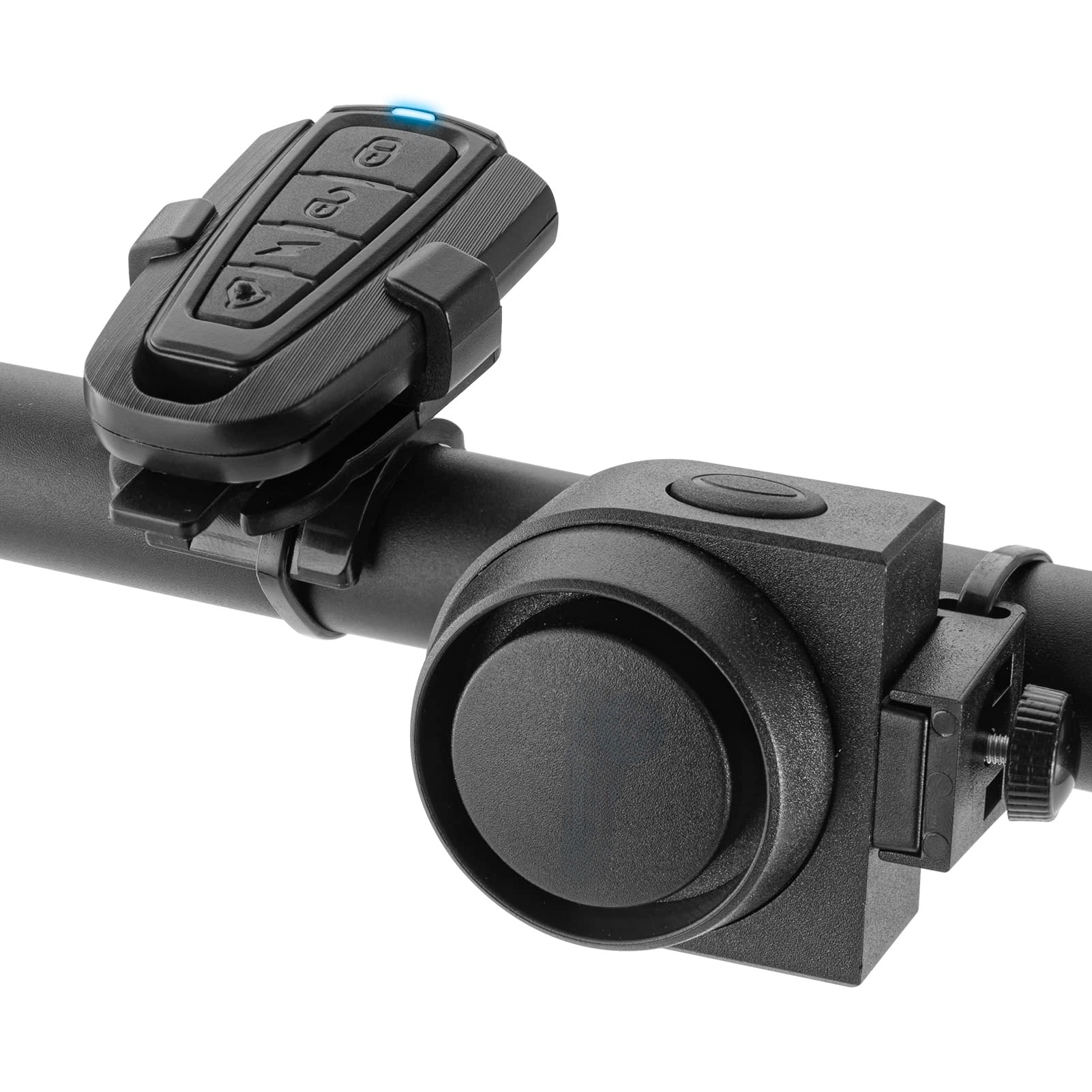 Uauoao 115dB Bike Alarm Vibration Motion Sensor Waterproof Motorcycle Alarm