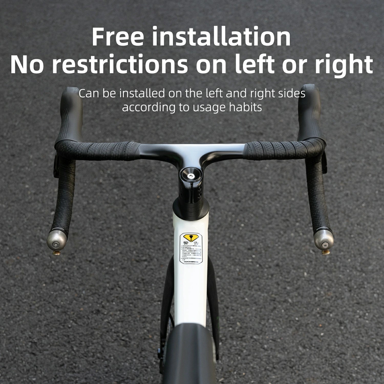 Uauoao Handlebar Plug-Type Road Bike Bell