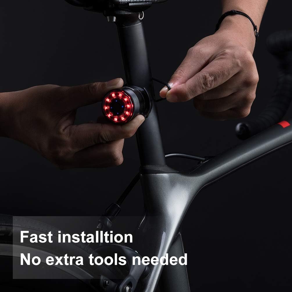 Q1 Tail Light USB with 7 Lighting Colors