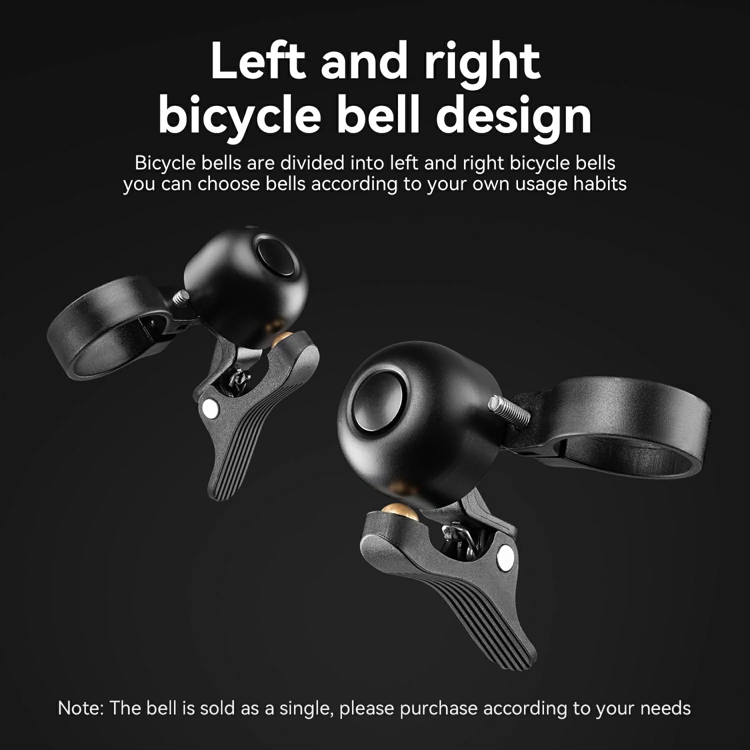Uauoao Bike Bell for Road Bike with Loud Sound