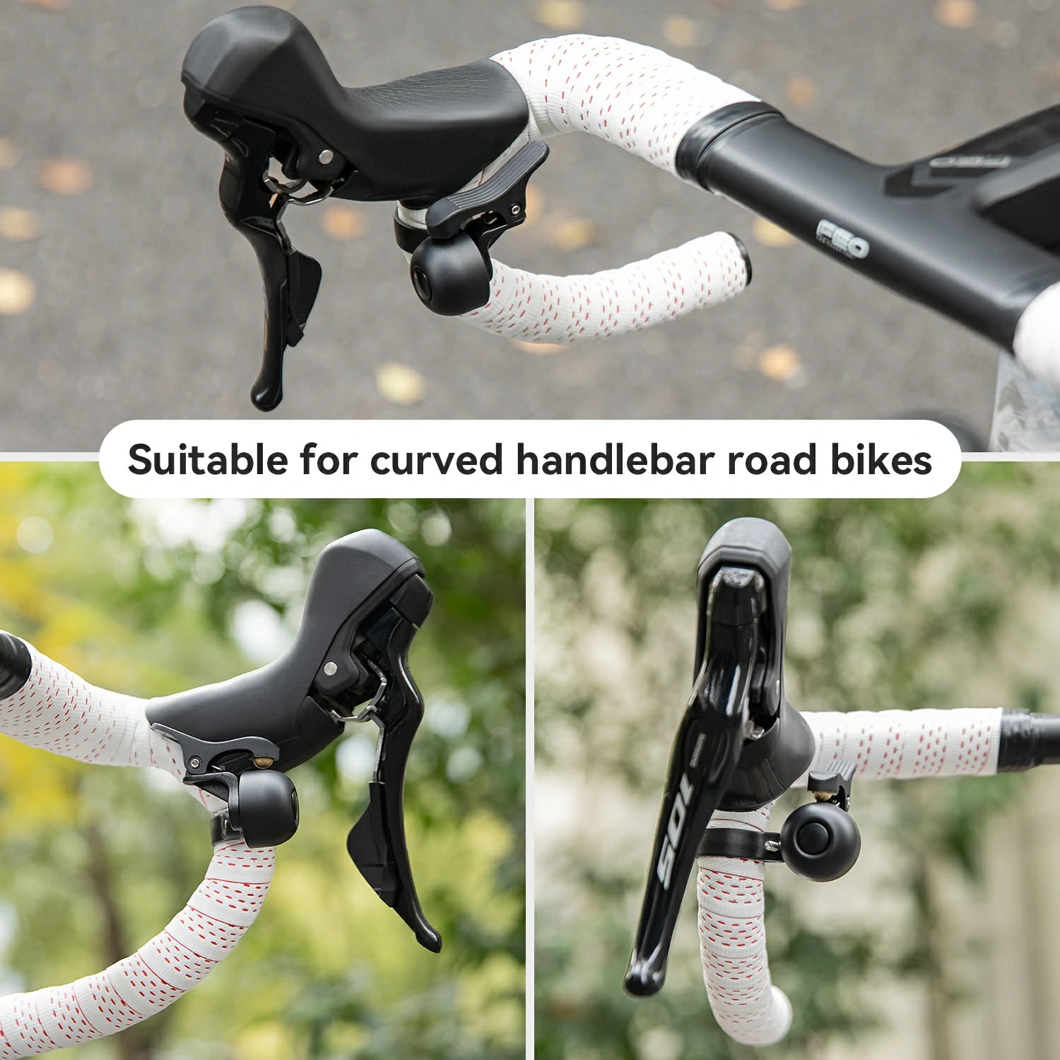 Uauoao Bike Bell for Road Bike with Loud Sound