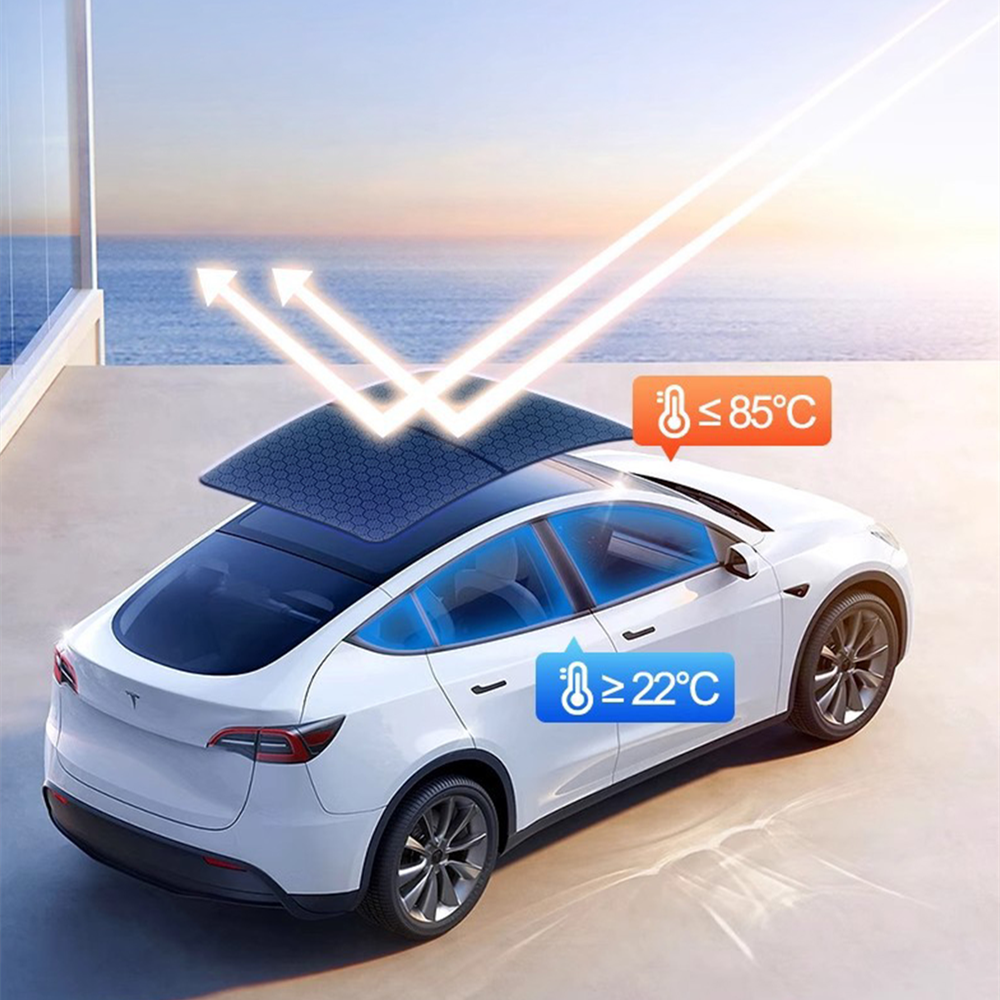 Tesla Model Y Roof Shade | UV Protection & Heat Reduction
