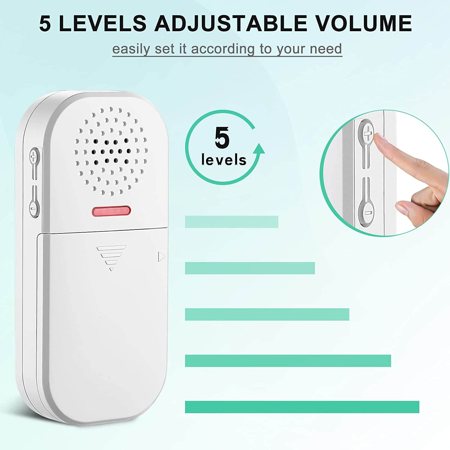 Uouoao 130dB Wireless Door Alarm