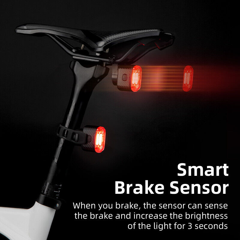 Q4 Tail Light Brake sensor USB with 7 Lighting Colors