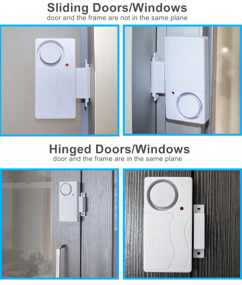 Uouoao Wireless Anti-Theft Door and Window Alarm