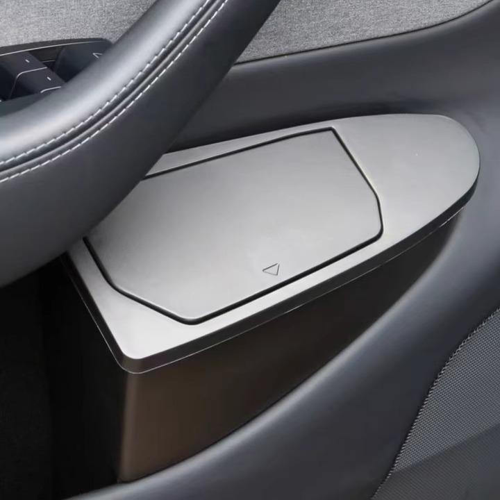 Front Door Trash Can Organizer for Model Y Juniper (2PCS)-UOUOAO
