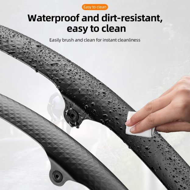 Uouoao Adjustable Bike Fenders Set for Road Bikes Easy Install