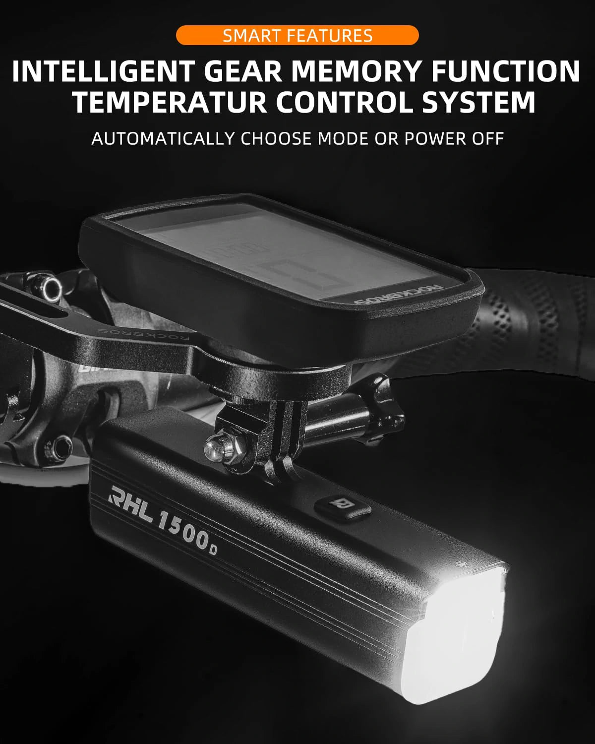 Uouoao 1000LM Bike Light Basic version