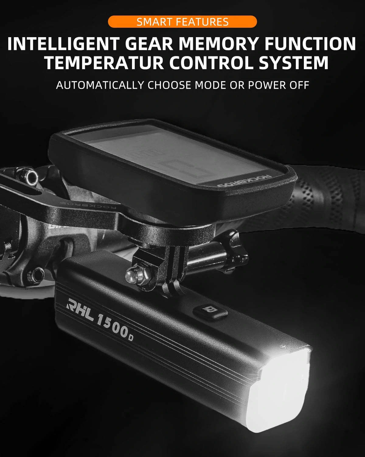 Uouoao 1000LM Bike Light Basic version