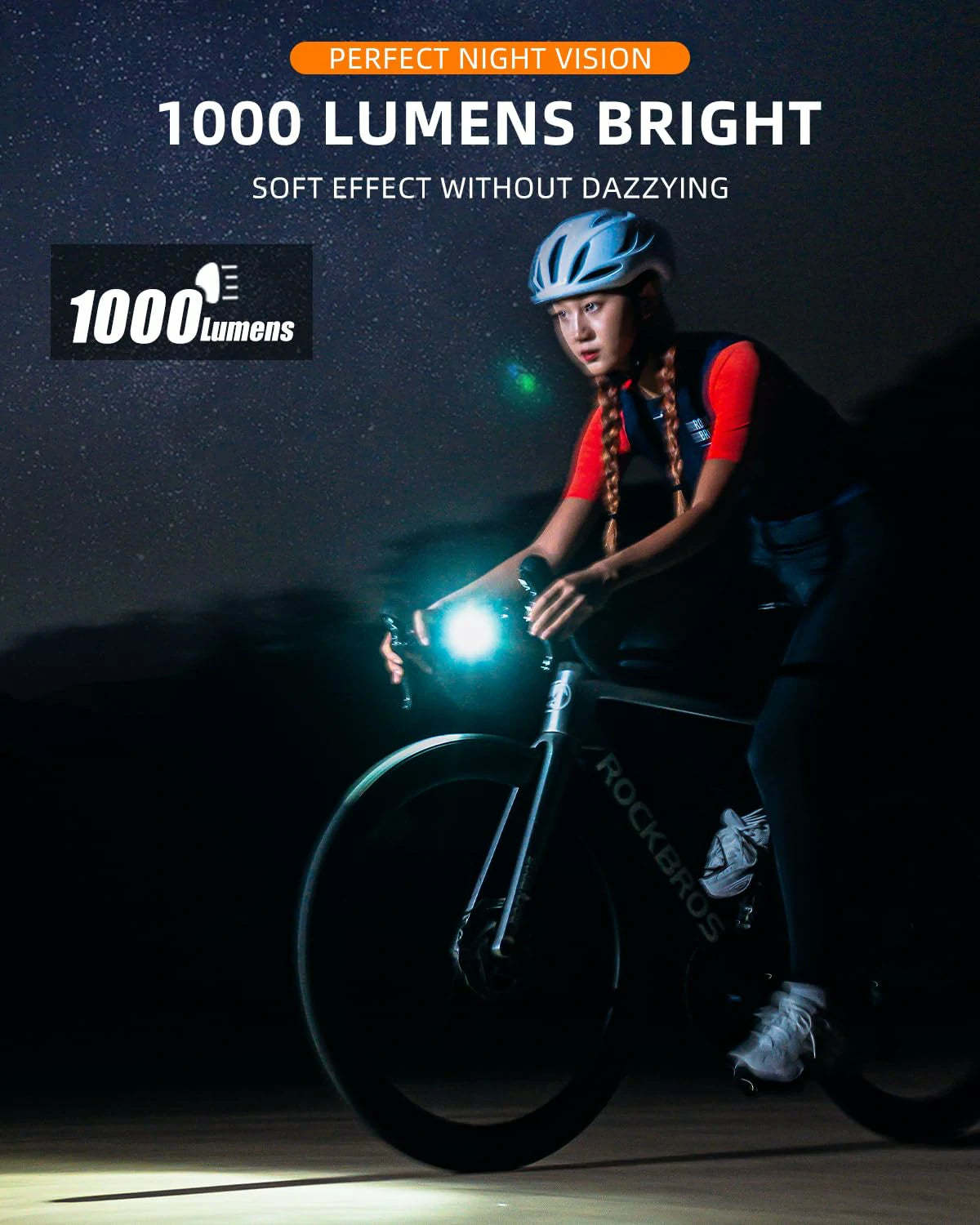 Uouoao 1000LM Bike Light Basic version