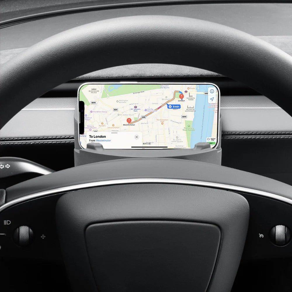 UOUOAO Sunglasses & Phone Holder Organizer for Model Y Juniper