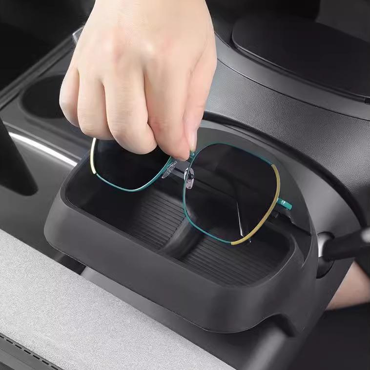 UOUOAO Sunglasses & Phone Holder Organizer for Model Y Juniper