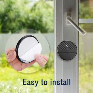 Uouoao Ultra-Slim Window Vibration Sensor Alarm