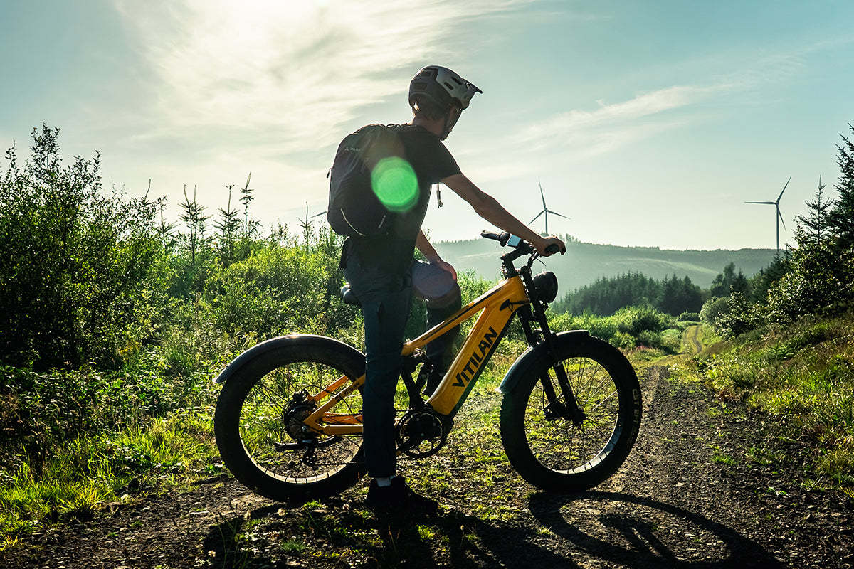 T7PRO Full Suspension Mountain E-bike