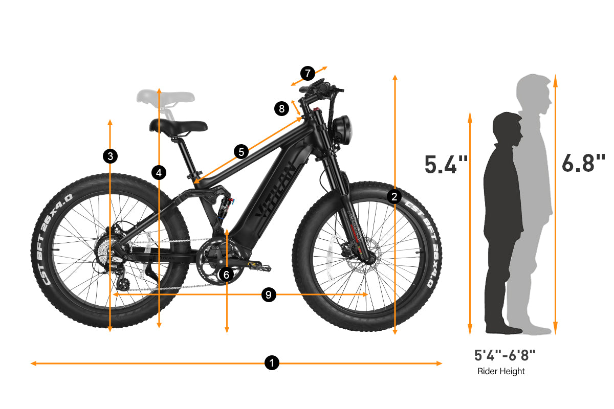 T7PRO size chart