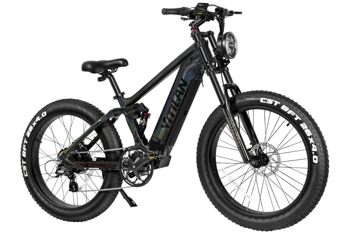 T7PRO Full Suspension Mountain E-bike