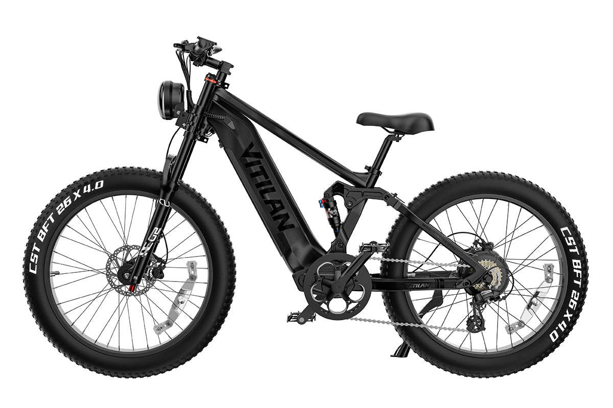 T7PRO Full Suspension Mountain E-bike